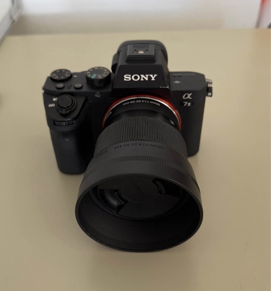 Camara Sony Alpha 7 ii  sigma 56 mm 1.4 sony e mount  ND Filter inclui Foto 7295173-2.jpg