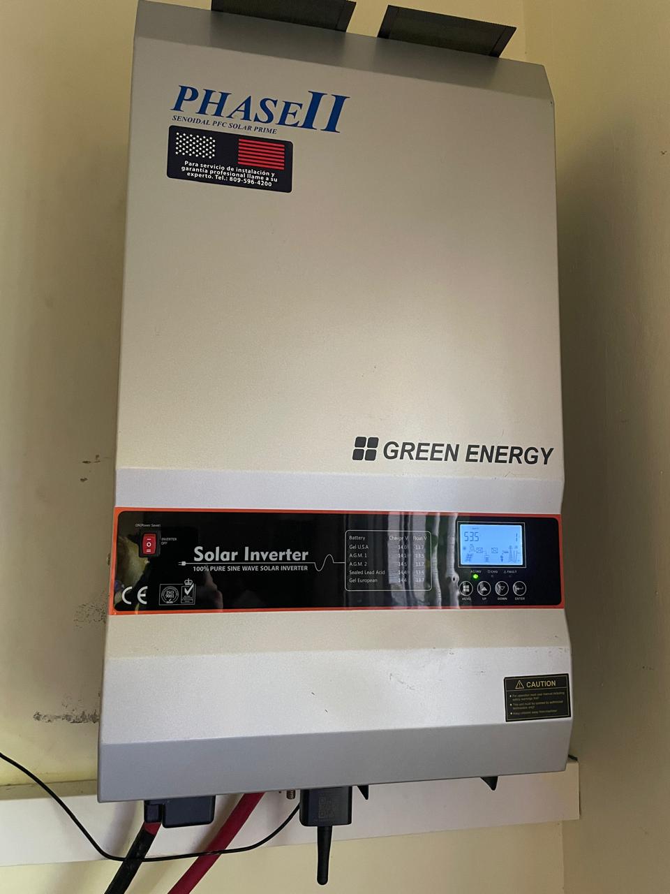 En venta Inversor solar Phase-2 de 8 kW  16 baterías Trojan T105  WiFi Foto 7295224-1.jpg
