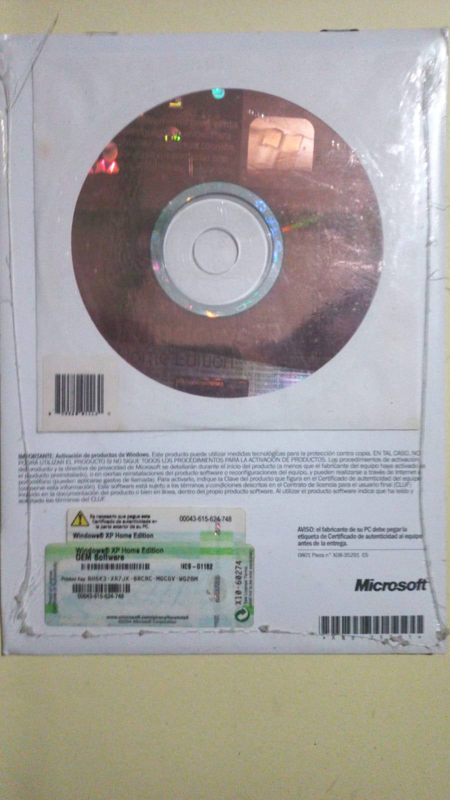 windows xp home edition original en Santo Domingo Este Foto 7295449-2.jpg