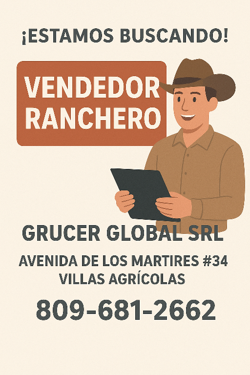 VACANTES DE SERVICIO AL CLIENTE Y VENDEDORES RANCHEROS Foto 7295539-2.jpg