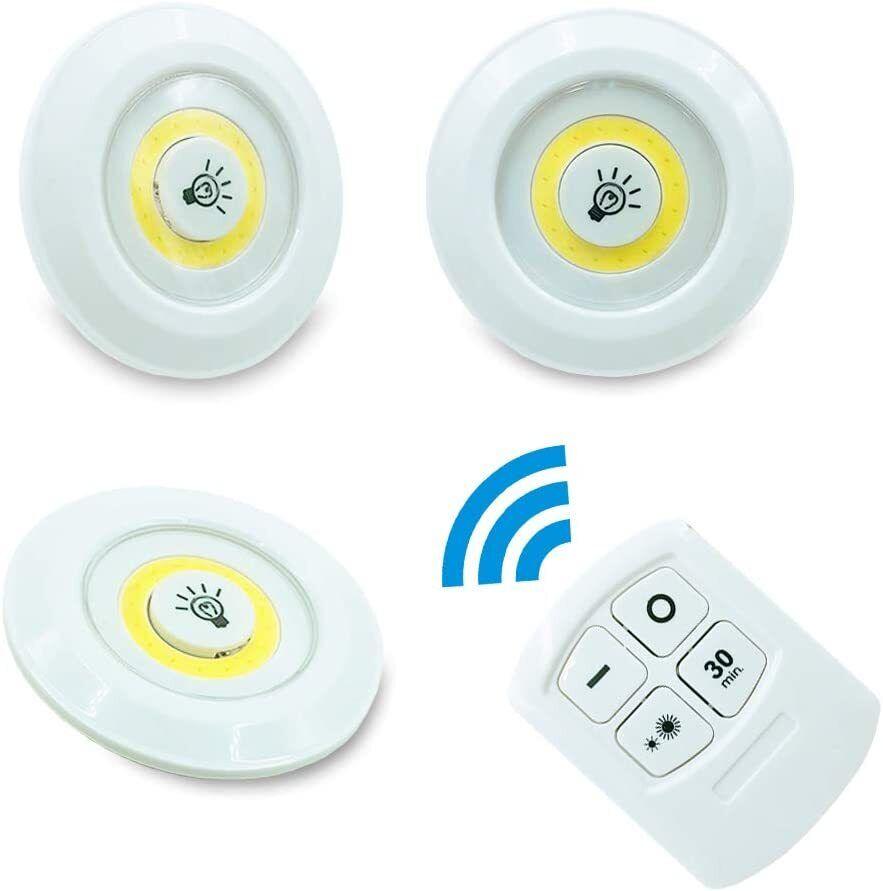 LUZ LED CON CONTROL REMOTO JUEGO DE 3 ZDWJ-210 Foto 7296071-1.jpg
