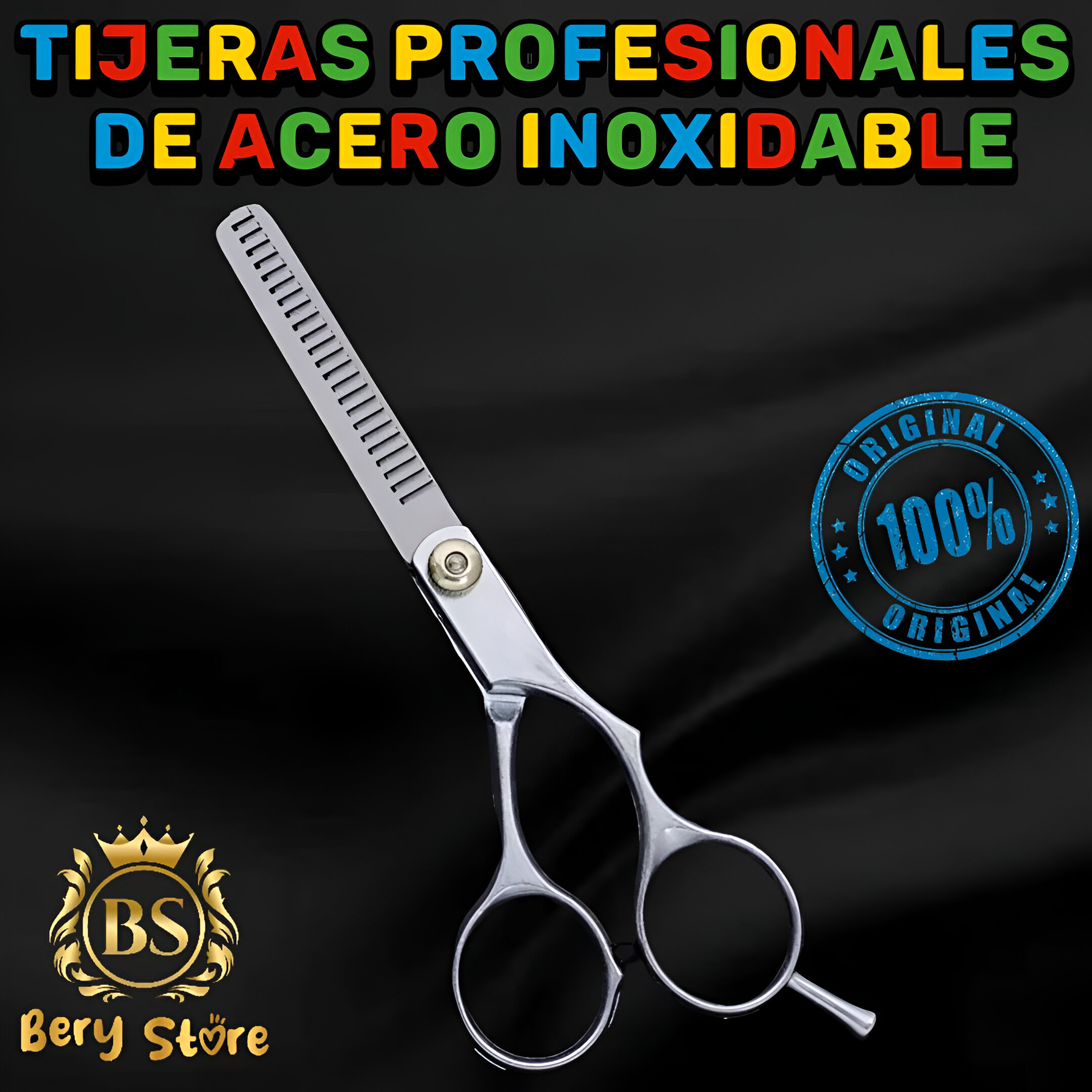 TIJERAS DE PELUQUERA  TIJERAS DE CORTE PROFESIONAL DE ACERO INOXI Foto 7296118-4.jpg