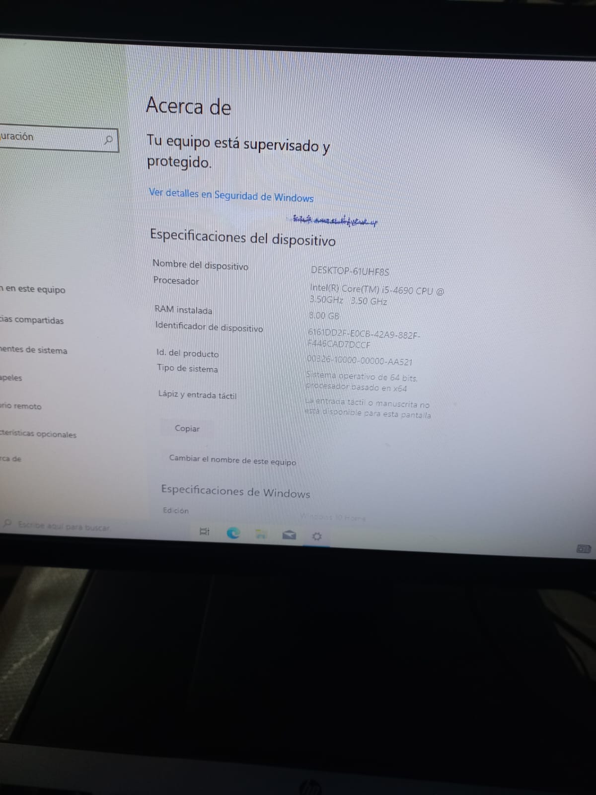 Computadora CPU HP Intel Core i5 3.50 GHZ 8 GB Ram  monitor Dell con d Foto 7296300-2.jpg