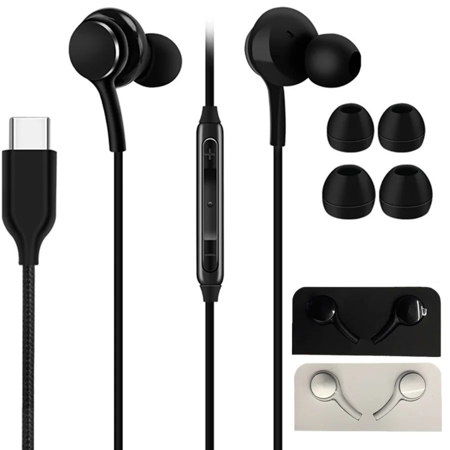 Auriculares Tipo C con Micrófono – Calidad y confort Foto 7296369-1.jpg
