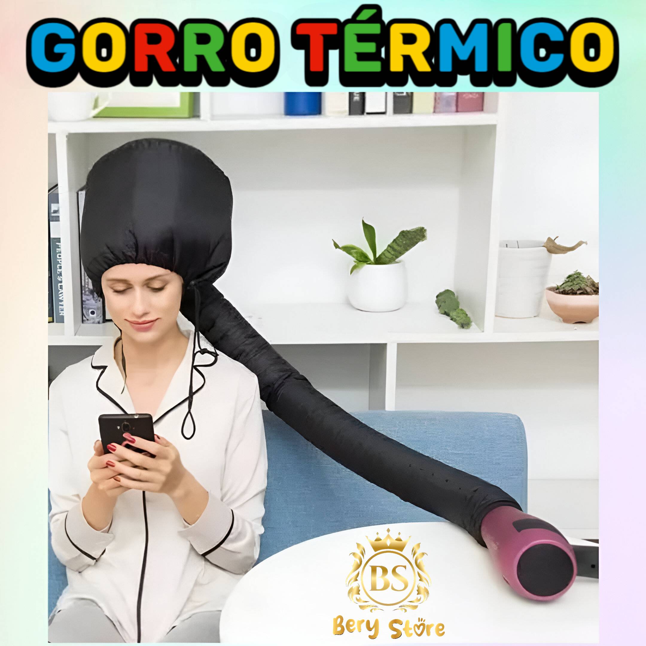 GORROS TÉRMICOS PARA CABELLO EN OFERTA - GORRO TÉRMICO PARA SECAR - GO Foto 7296469-3.jpg