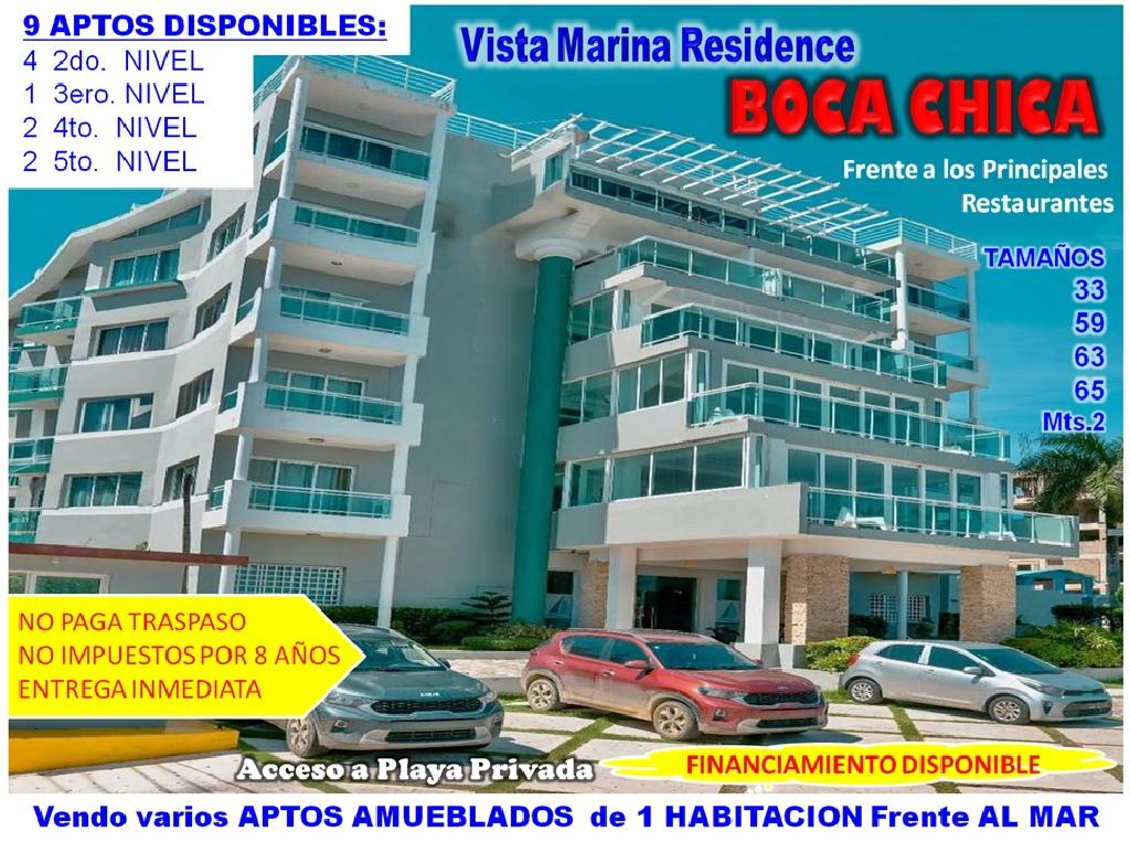 VENDO APTOS AMUEBLADOS de  1 HABITACION EN  BOCA CHICA TORRE VISTA MAR Foto 7298039-1.jpg