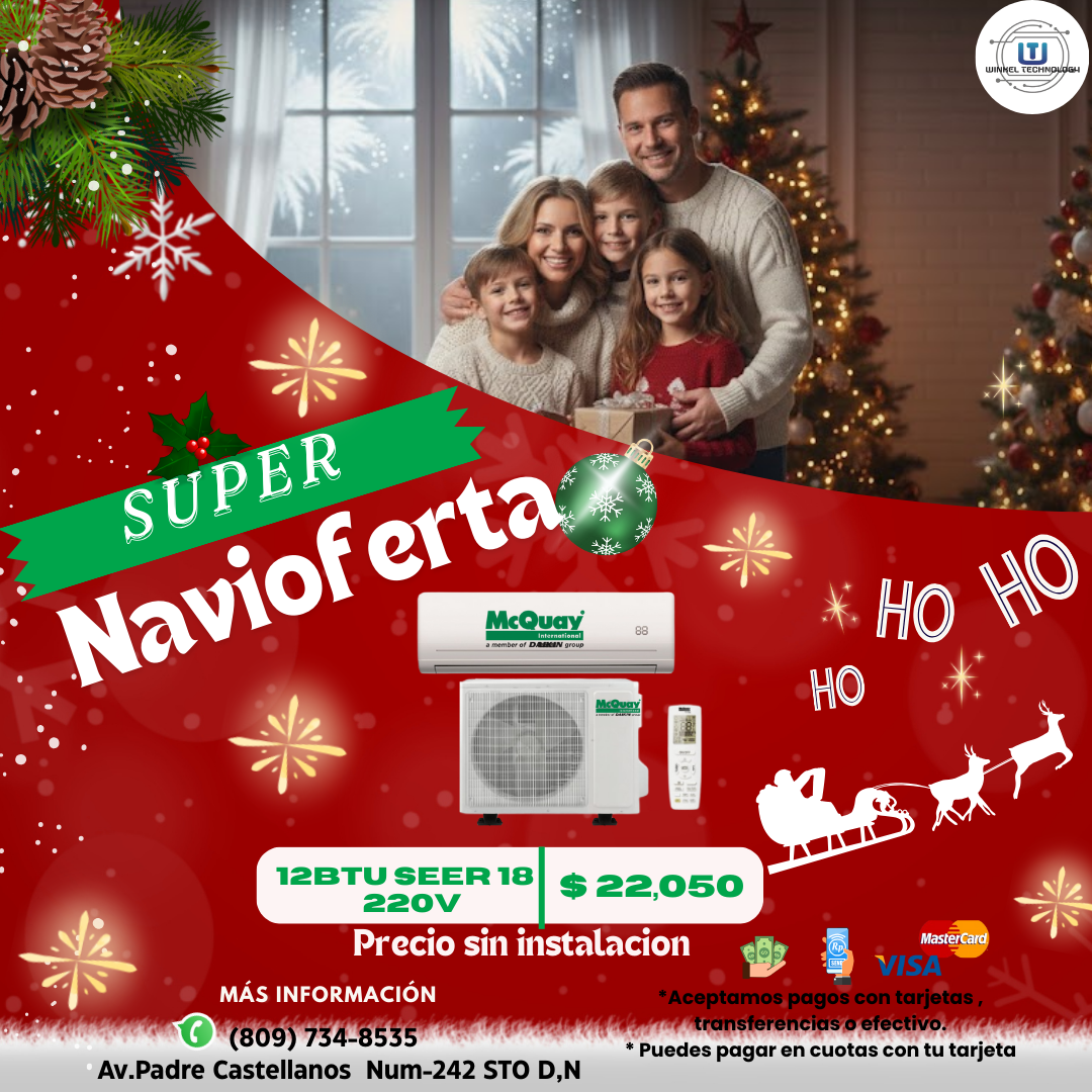 Aires Acondicionados  OFERTAS  en Santo Domingo Oeste Foto 7298382-3.jpg