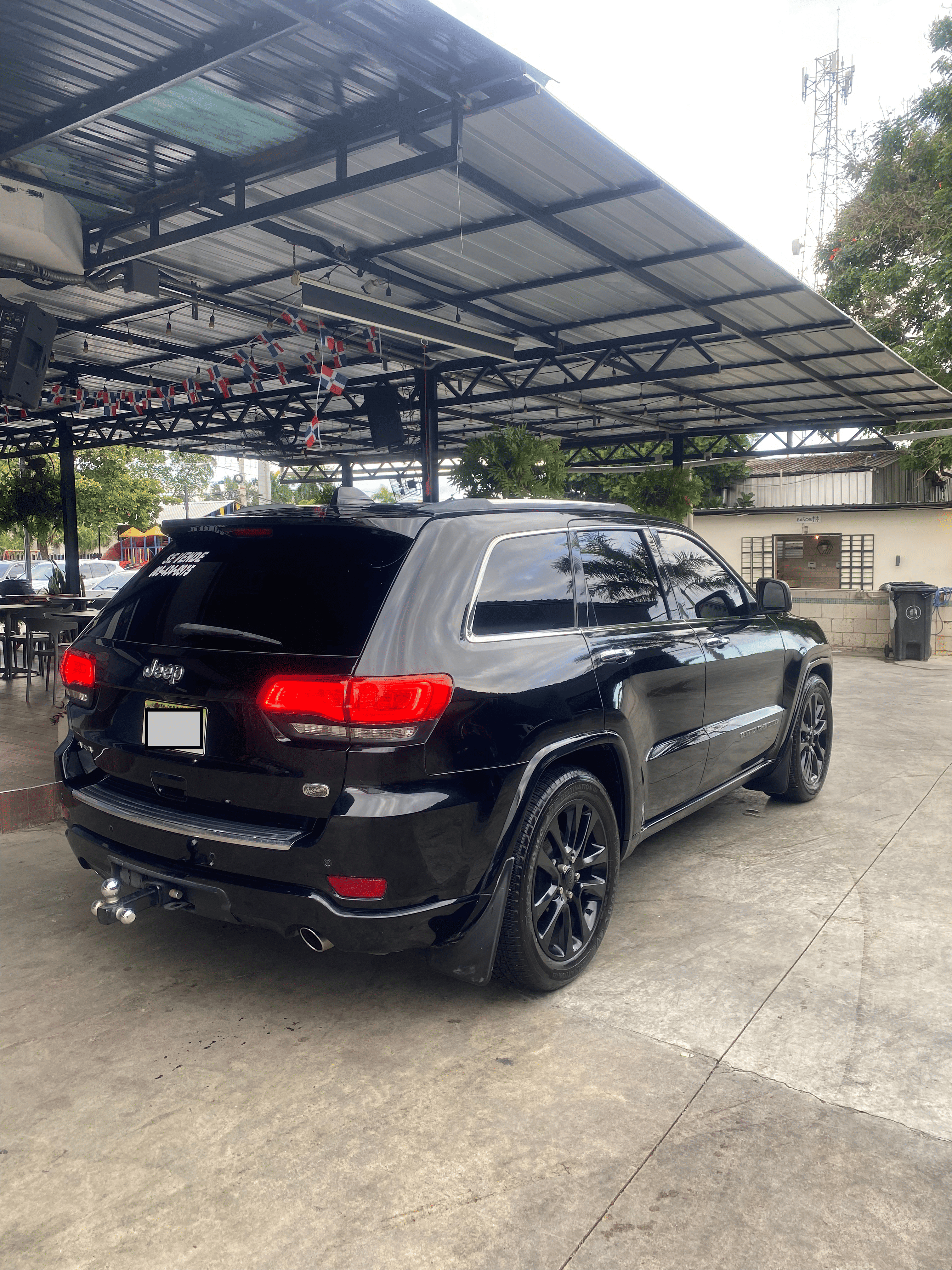 Jeep Grand Cherokee Overland Negro Perla  4x4  Seguro Full Vigente Foto 7298580-17.jpg