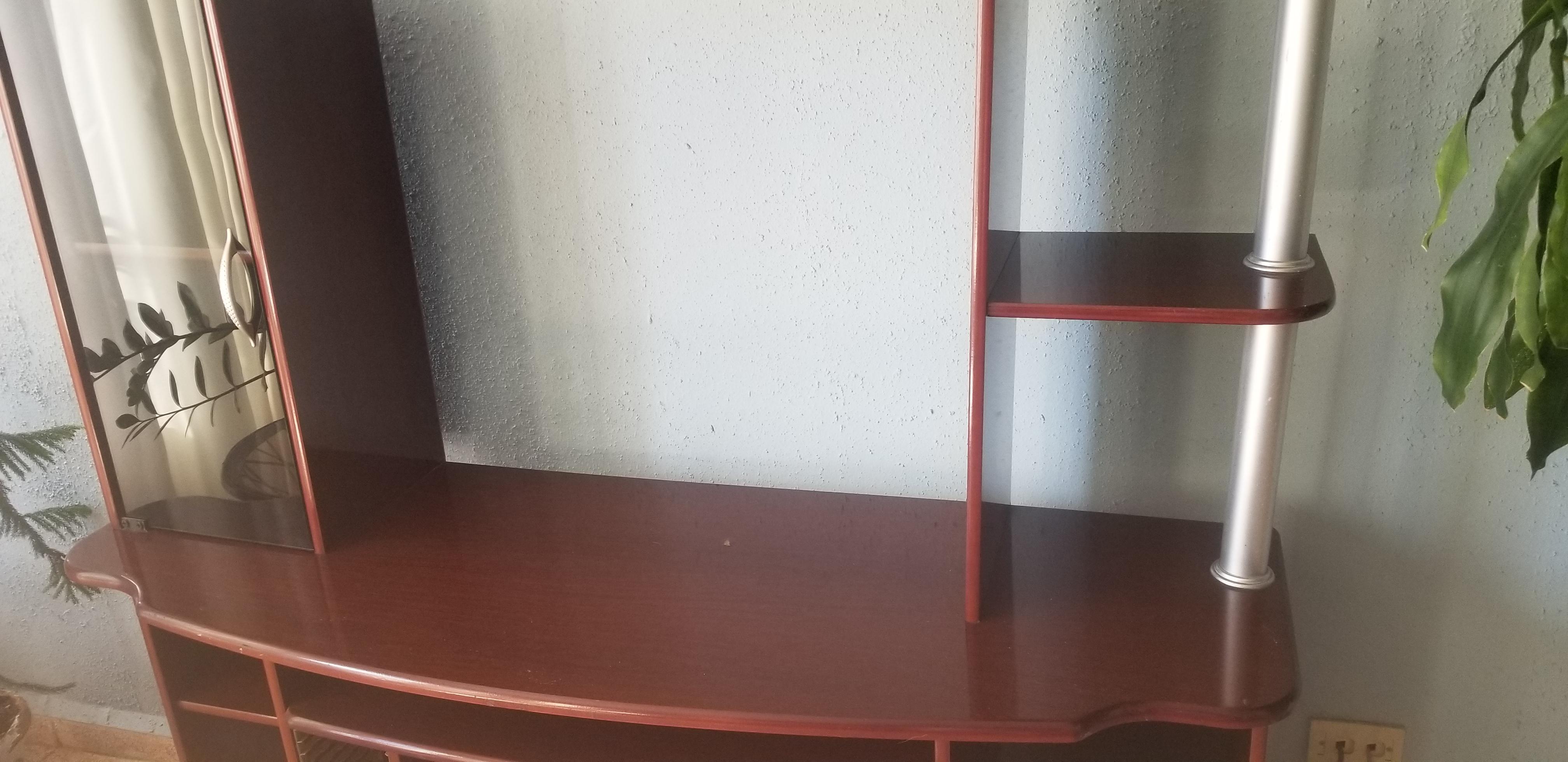 Credenza / Mueble para TV y decoración – 15015050 cm – Color caoba usa Foto 7298727-3.jpg