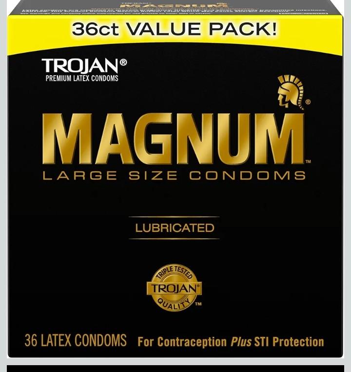 CAJA DE CONDONES TROJAN MAGNUM 36 UNID en Santo Domingo DN Foto 7299813-1.jpg