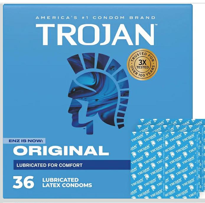 CAJA DE CONDONES TROJAN ENZ 36 UNID en Santo Domingo DN Foto 7299814-1.jpg