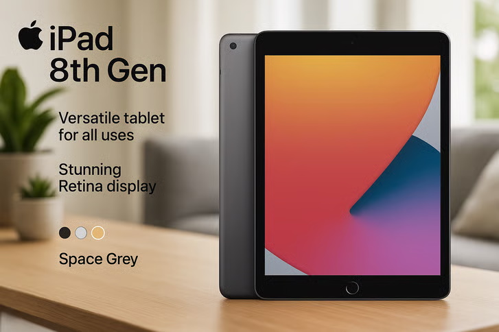 IPAD GENERACION 8TH 32GB WIFI CERTIFICADAS 8500 Foto 7299875-2.jpg