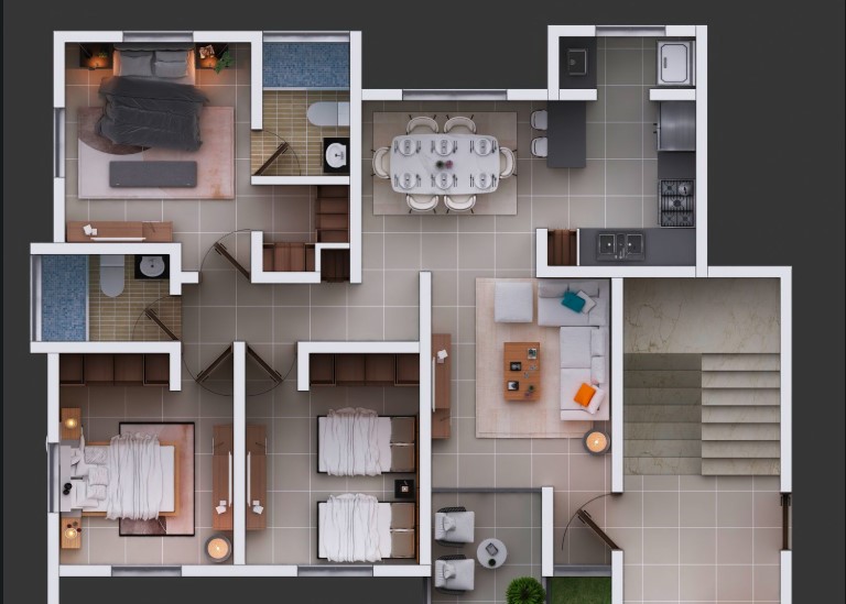 ???? Apartamentos en Venta – Gurabo Santiago Foto 7302270-4.jpg