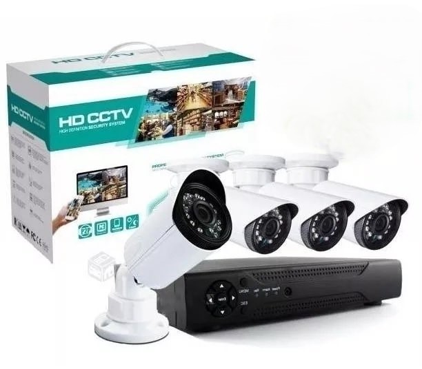 KIT 4 CAMARAS  CABLE  DVR  MOUSE 8021-13008 Foto 7302365-1.jpg