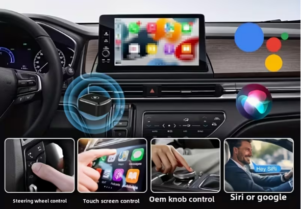ADAPTADOR CAR PLAY IOS-SIRI/ANDROID Foto 7302428-2.jpg