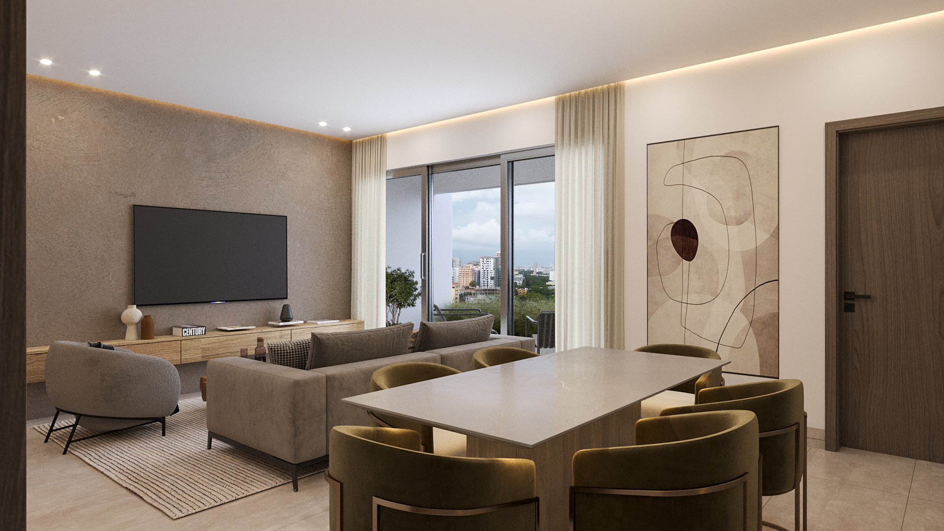 Apartamento en Venta en Bella Vista Santo Domingo Foto 7302457-9.jpg