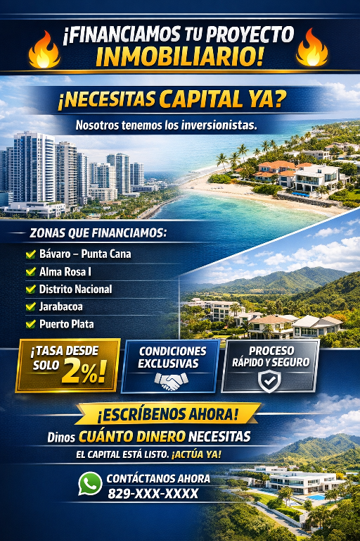 ???? FINANCIAMOS TU PROYECTO INMOBILIARIO ???? Tienes un proyecto titu Foto 7302592-1.jpg