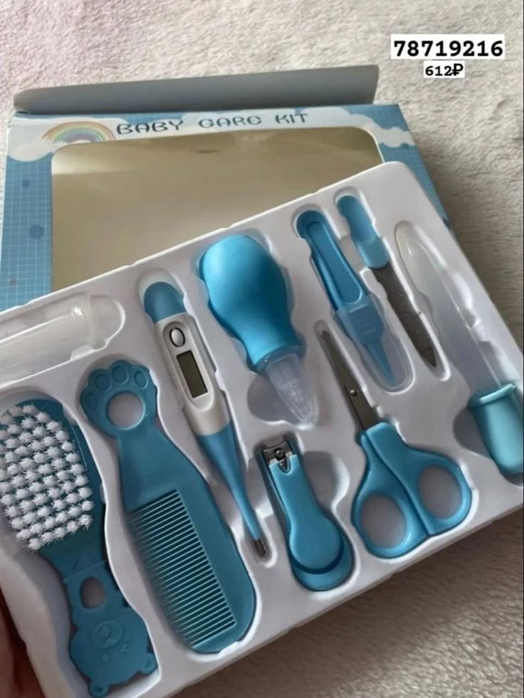 Kit de cuidado e higiene para bebés diseñado para recién nacidos  Foto 7302639-4.jpg