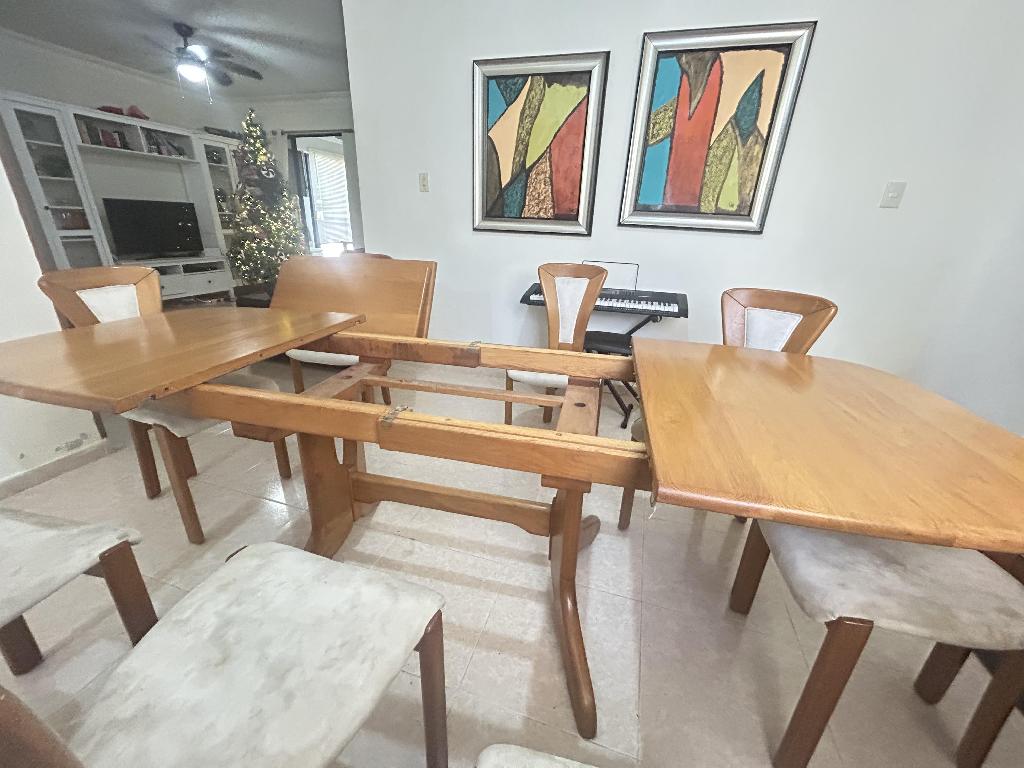 Juego Comedor Expandible Madera Haya Alemana 8 sillas  Foto 7302770-3.jpg