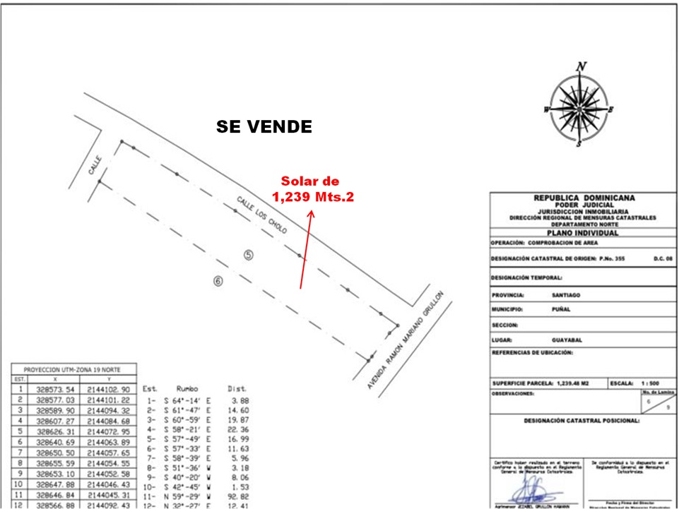 Vendo Solar 1239 Mts.2en Guayabal SANTIAGO AV. RAMON MARIANO GRULLON P Foto 7303054-7.jpg