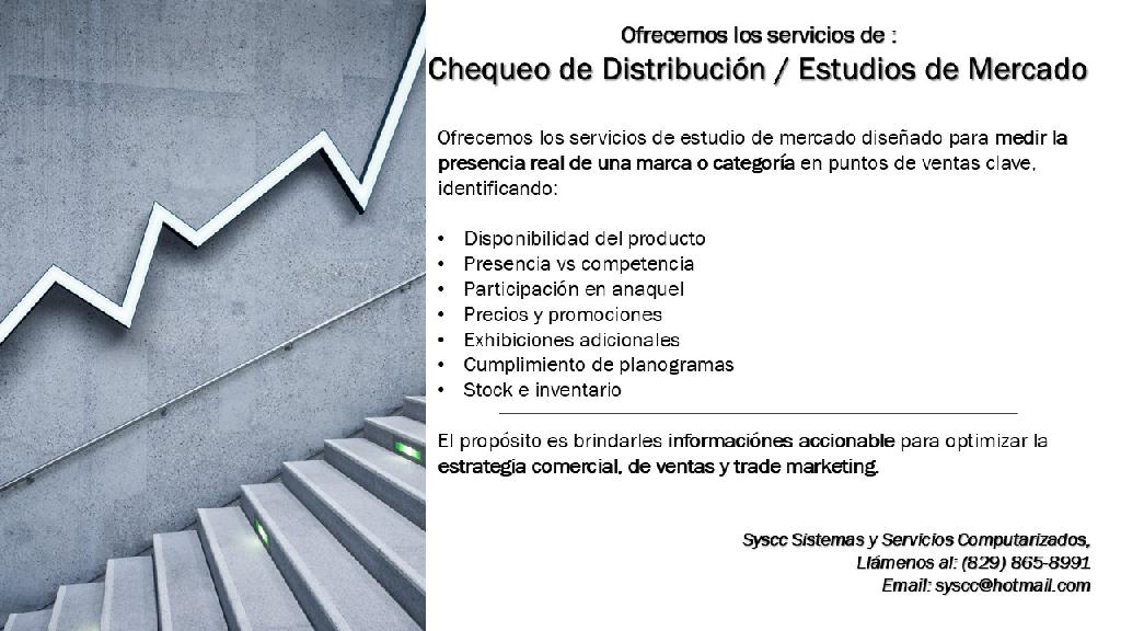 Estudios de Mercados - Chequeo de Distribucion Foto 7303077-1.jpg