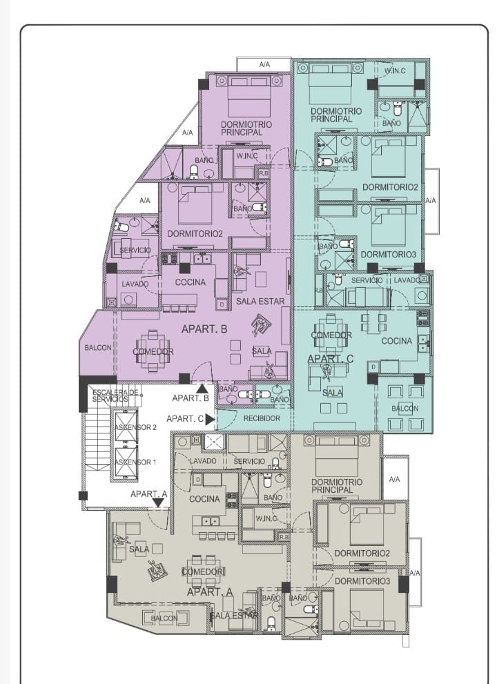 Apartamento en Venta en Mirador Norte Santo Domingo Foto 7303552-3.jpg