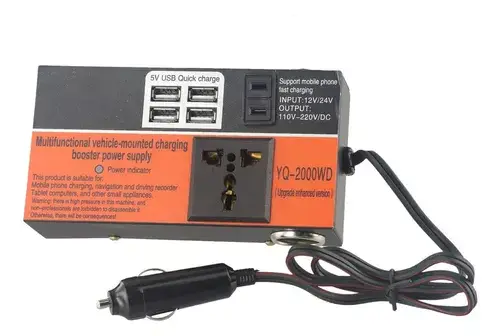 Power Inverter Bisutime BS-5209 150W Convertidor de 12V DC a 220V AC p Foto 7303956-2.jpg