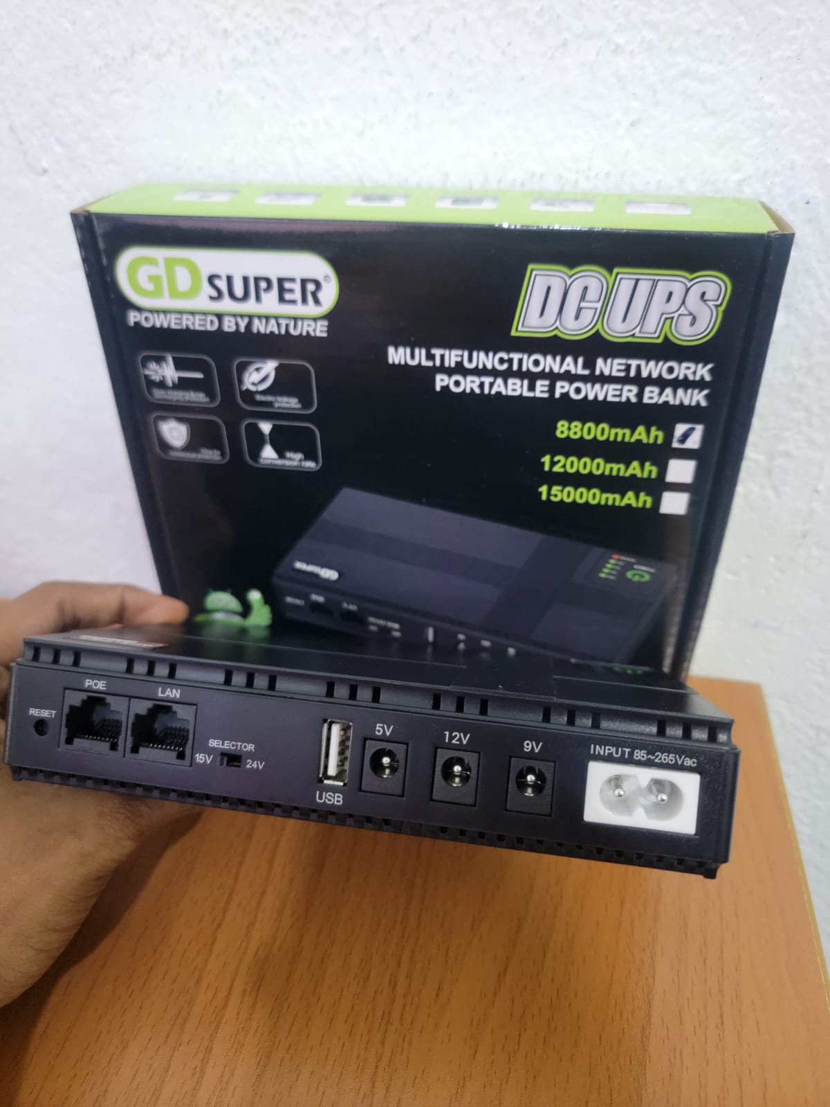 Mini UPS HNE-032 8800mAh Compacto para Routers Cámaras PoE Emergencias Foto 7304086-3.jpg
