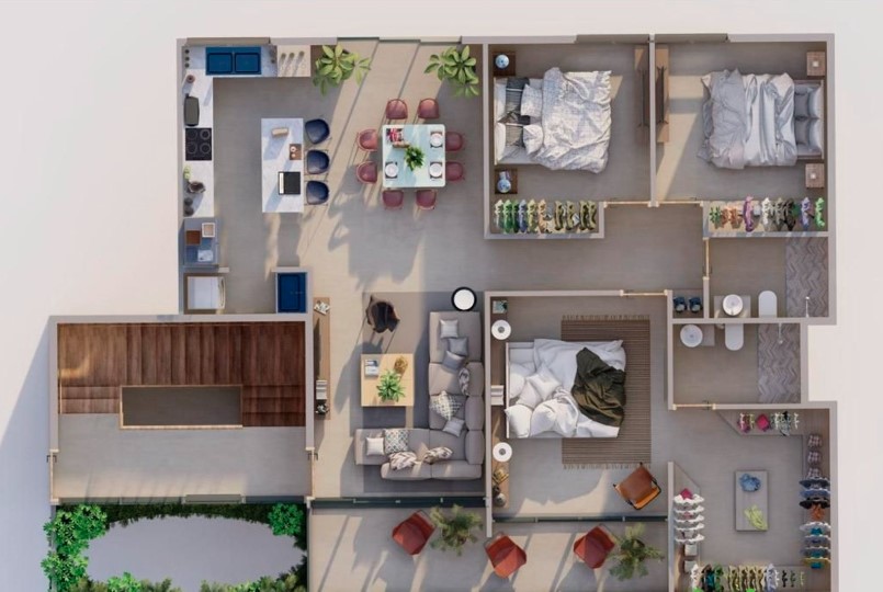 ???? APARTAMENTOS EN VENTA – LOS ÁLAMOS SANTIAGO Foto 7304109-3.jpg