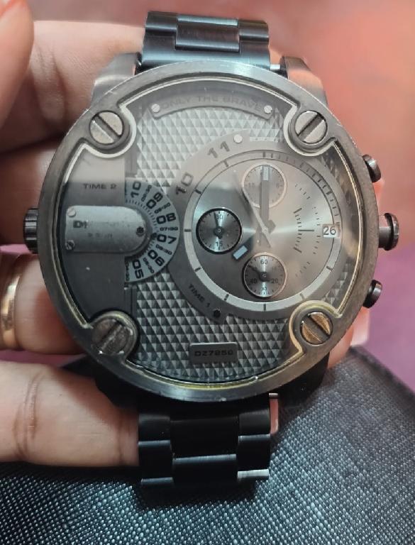 Reloj Diesel caja y correa de acero Inoxidable cronografo Como Nuevo Foto 7304207-6.jpg