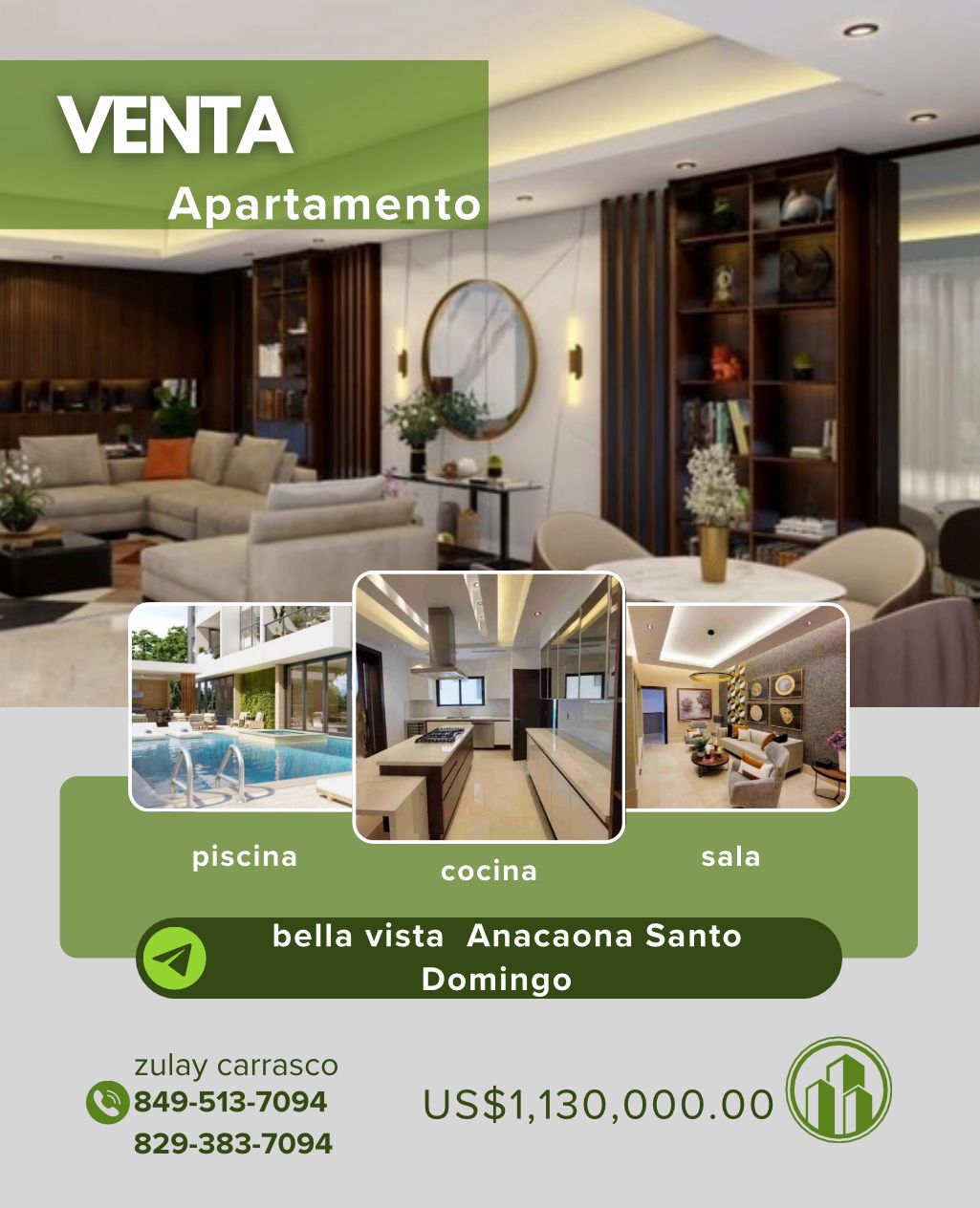 Venta de Exclusivos Apartamentos en Bella vista  Foto 7304239-1.jpg