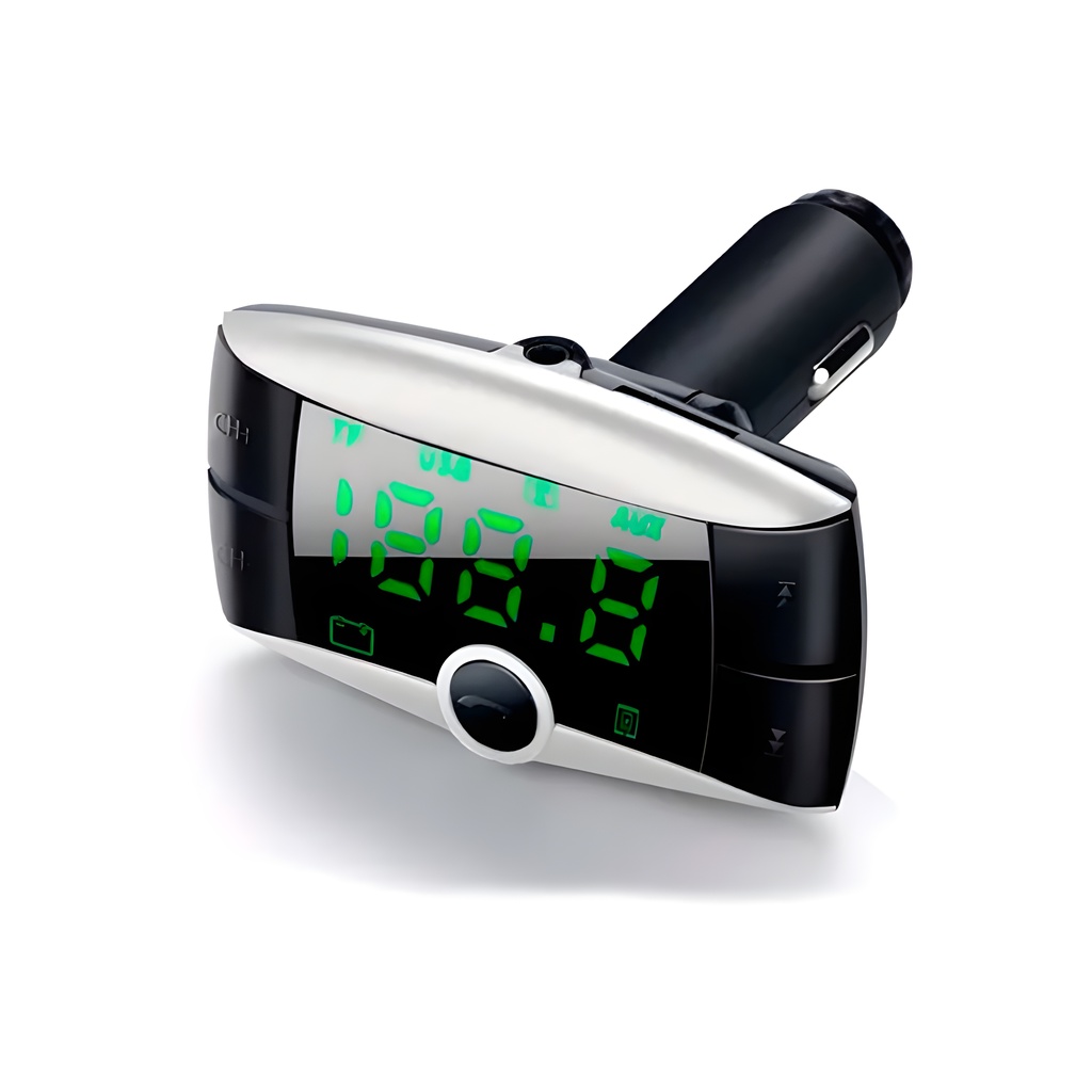  Modulador Transmisor FM Radio de Carro Bluetooth USB Micro SD Y Auxi Foto 7304397-2.jpg