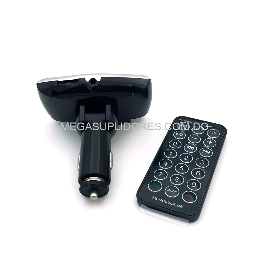 Modulador Transmisor FM Radio de Carro Bluetooth USB Micro SD Y Auxi Foto 7304397-5.jpg