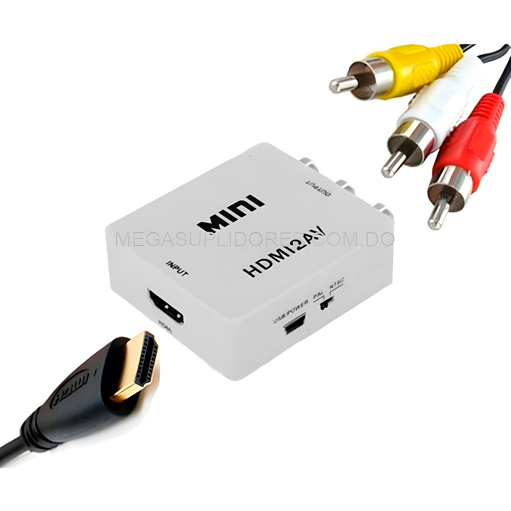  Convertidor HDMI a RCA  AV con Video y Sonido  Foto 7304473-1.jpg