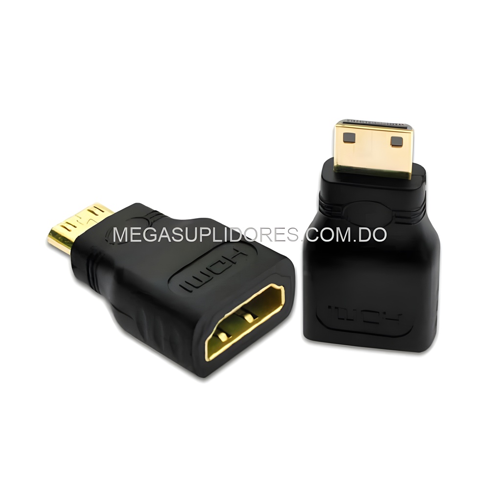  Adaptador Mini HDMI a HDMI  HDMI Hembra a Mini HDMI Macho  Foto 7304477-1.jpg