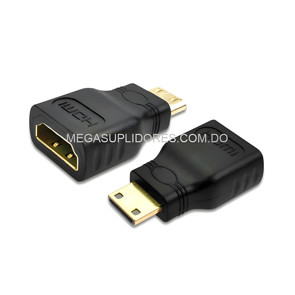  Adaptador Mini HDMI a HDMI  HDMI Hembra a Mini HDMI Macho  Foto 7304477-3.jpg