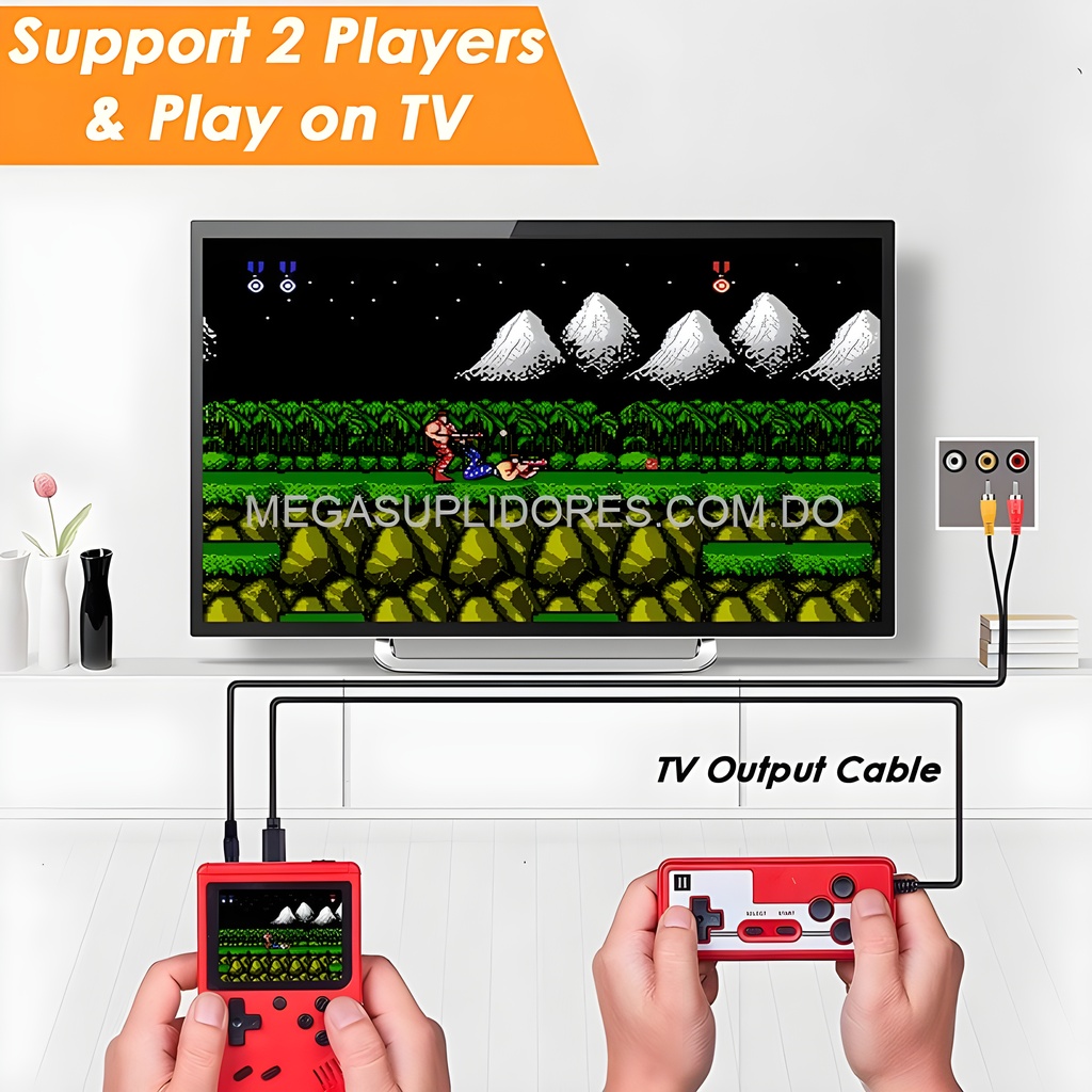  Mini Consola Game Box Con 400 Juegos Integrados  Control  Foto 7304482-2.jpg