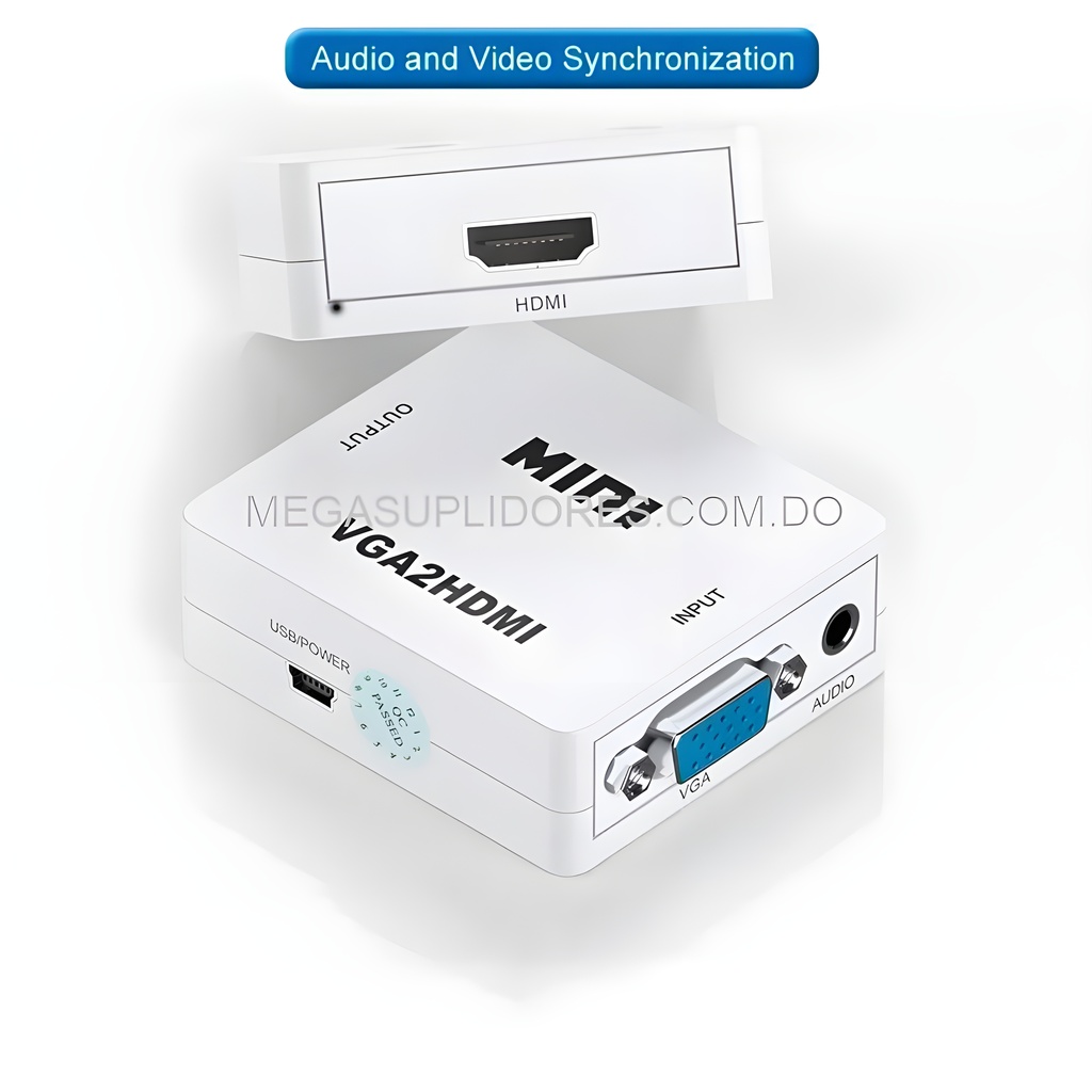  Convertidor VGA a HDMI  Video y Sonido  Foto 7304486-1.jpg