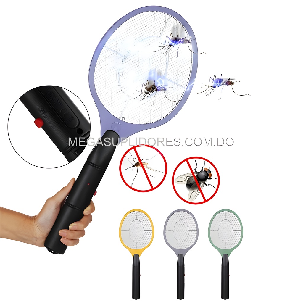  Raqueta Eléctrica Mata Mosquito  Mata Moscas Eléctrico Recargable  Foto 7304490-1.jpg