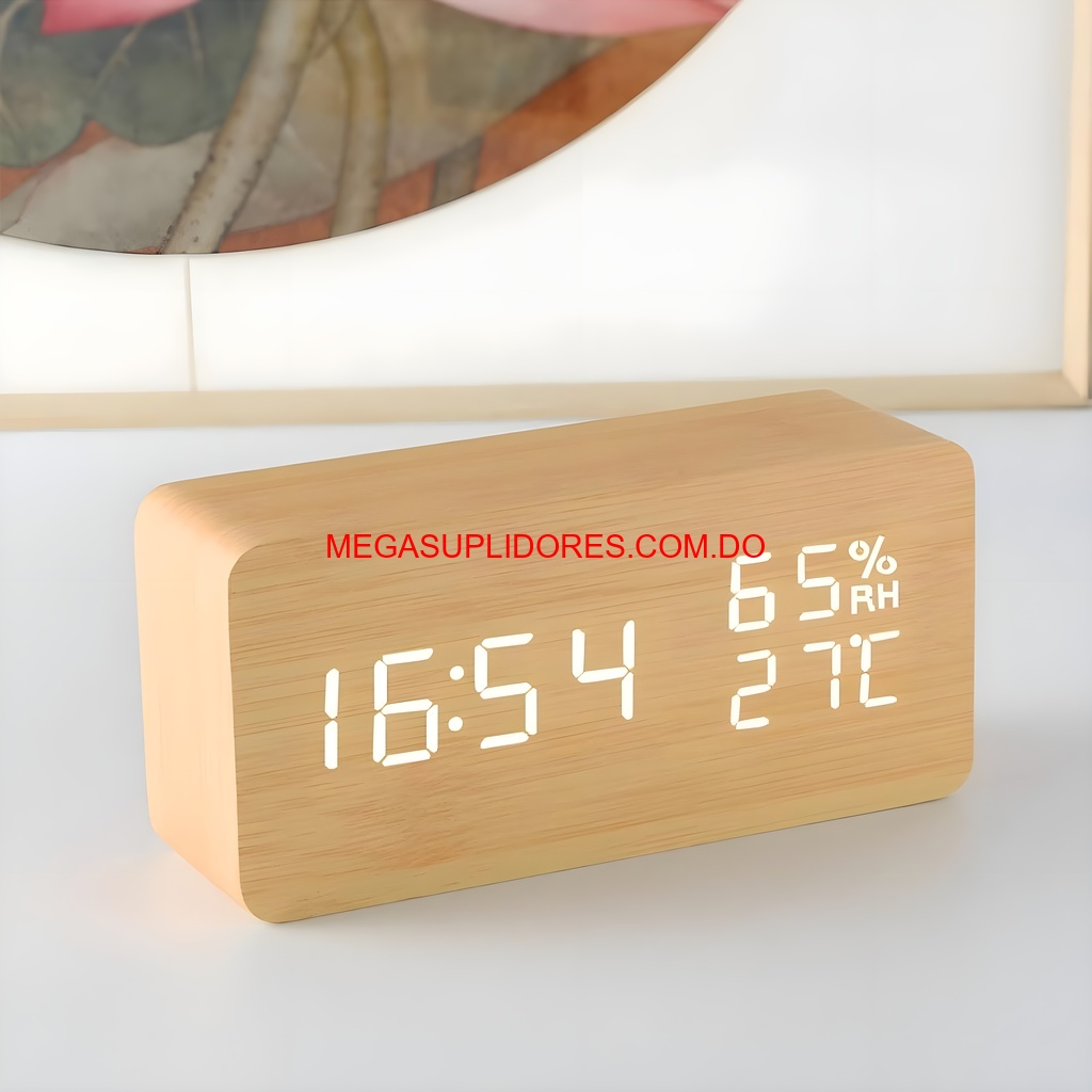  Reloj Digital con Calendario Termómetro y Medidor de Humedad Foto 7304519-1.jpg