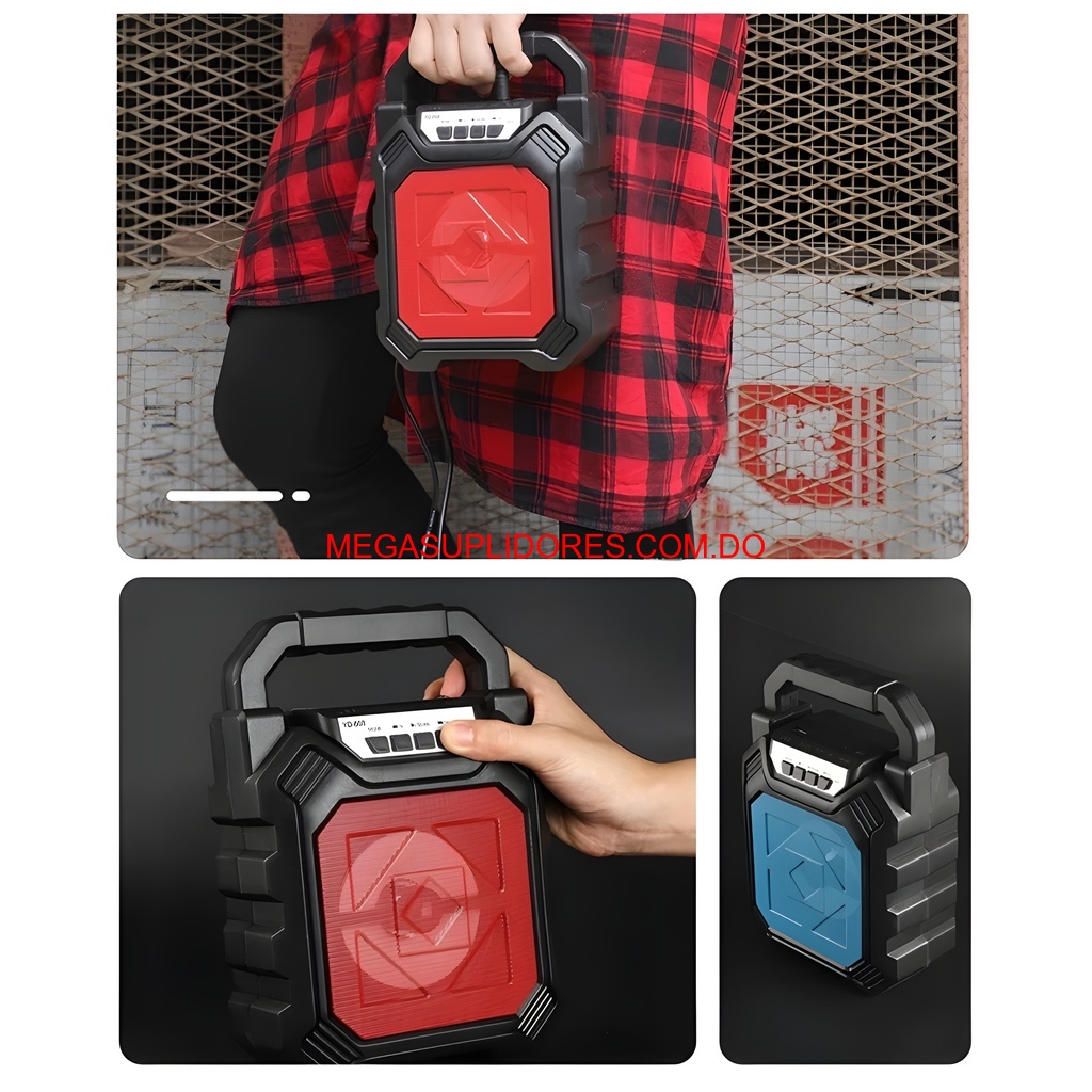  Bocina Karaoke Fojax con Micrófono – Sonido Potente y Portátil para  Foto 7304539-2.jpg