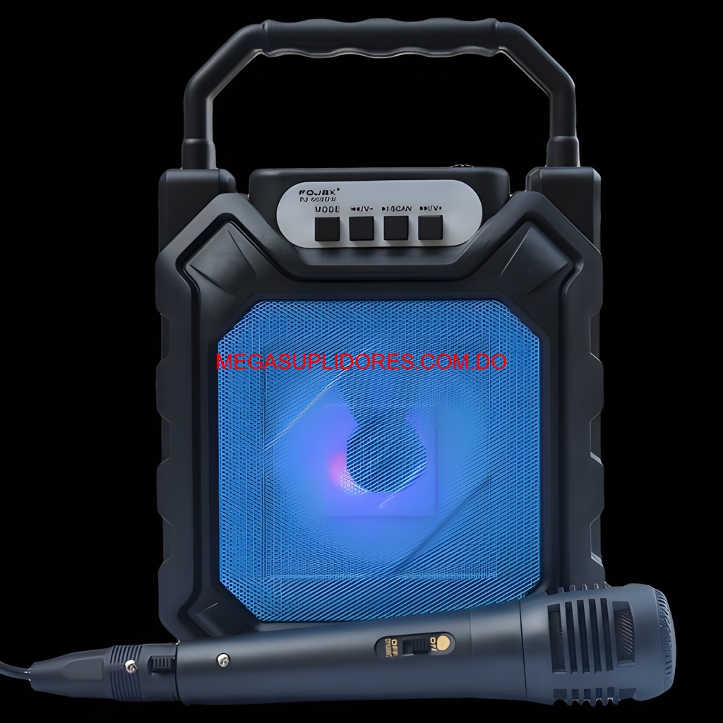  Bocina Karaoke Fojax con Micrófono – Sonido Potente y Portátil para  Foto 7304539-4.jpg