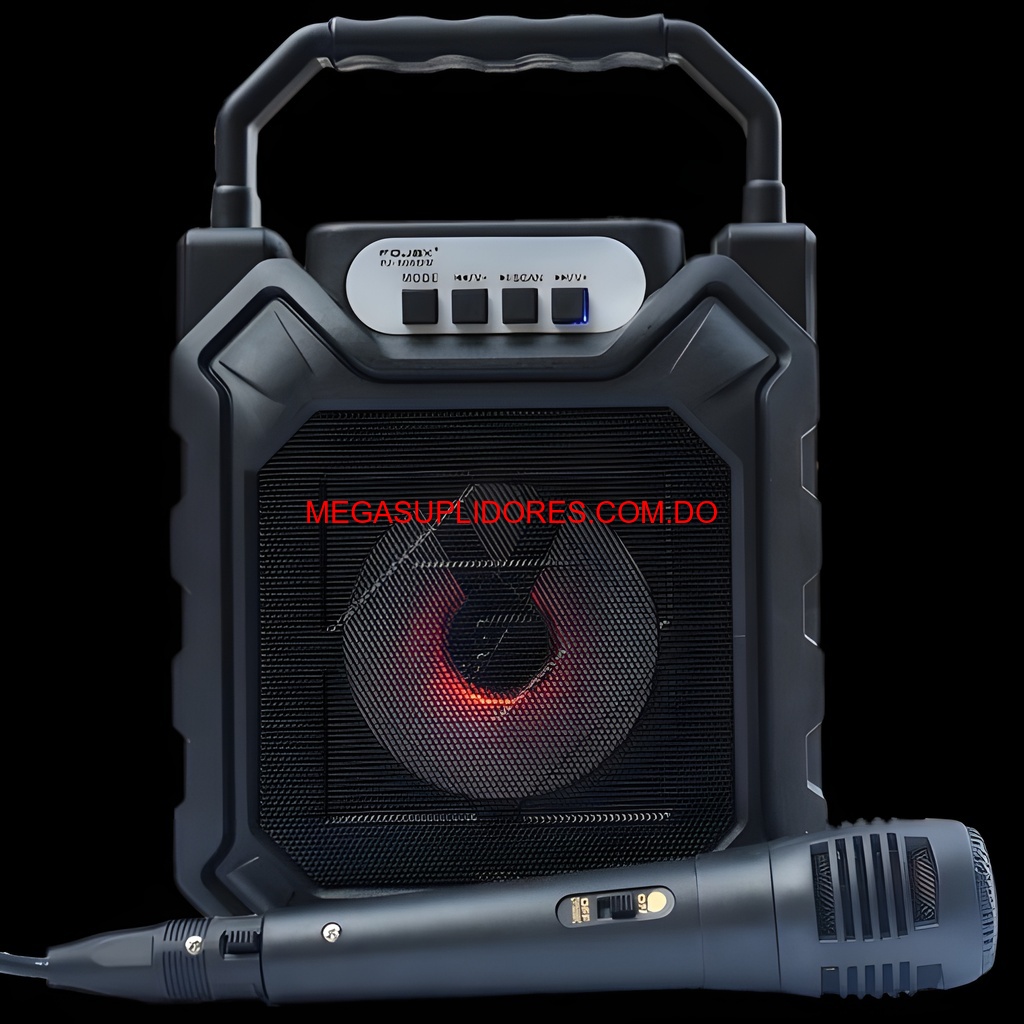 Bocina Karaoke Fojax con Micrófono – Sonido Potente y Portátil para  Foto 7304539-5.jpg