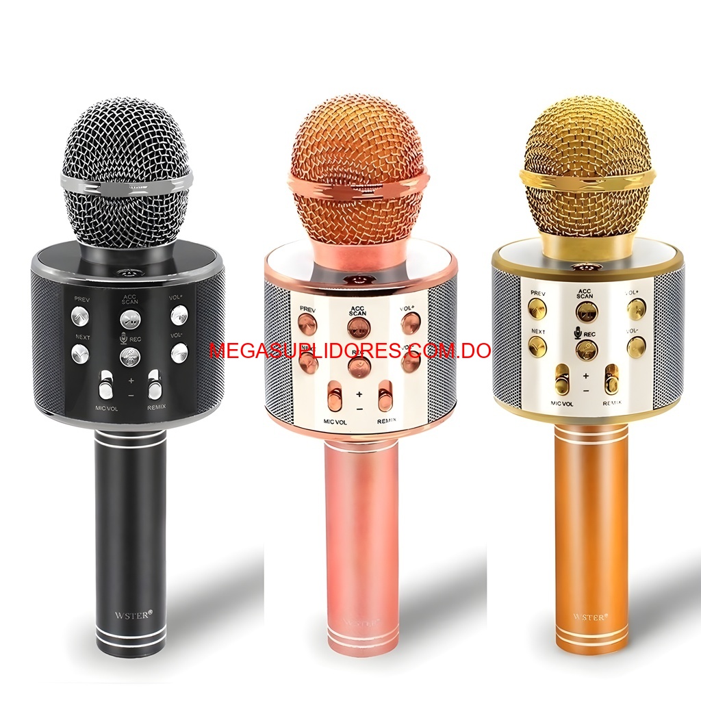  Micrófono Karaoke –  Micrófono Mágico con Efectos de Sonido - MicroS Foto 7304542-4.jpg
