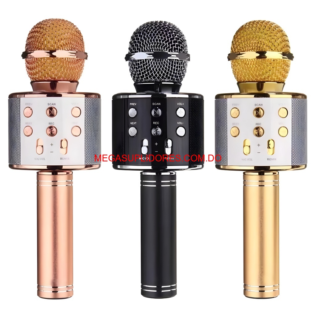  Micrófono Karaoke –  Micrófono Mágico con Efectos de Sonido - MicroS Foto 7304542-5.jpg