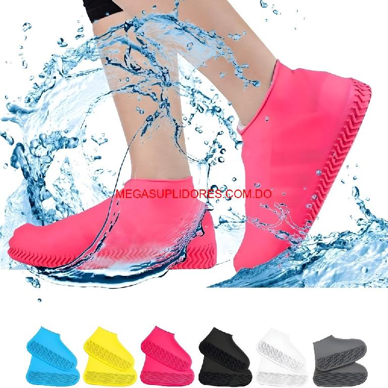  Cubrezapatos Protector de Lluvia Cover de Agua para Zapatos Foto 7304579-2.jpg