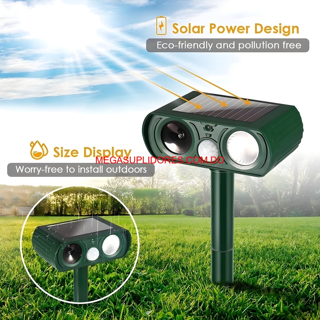  Repelente Solar Ultrasonico para Animales Sensor de Movimiento Foto 7304580-4.jpg