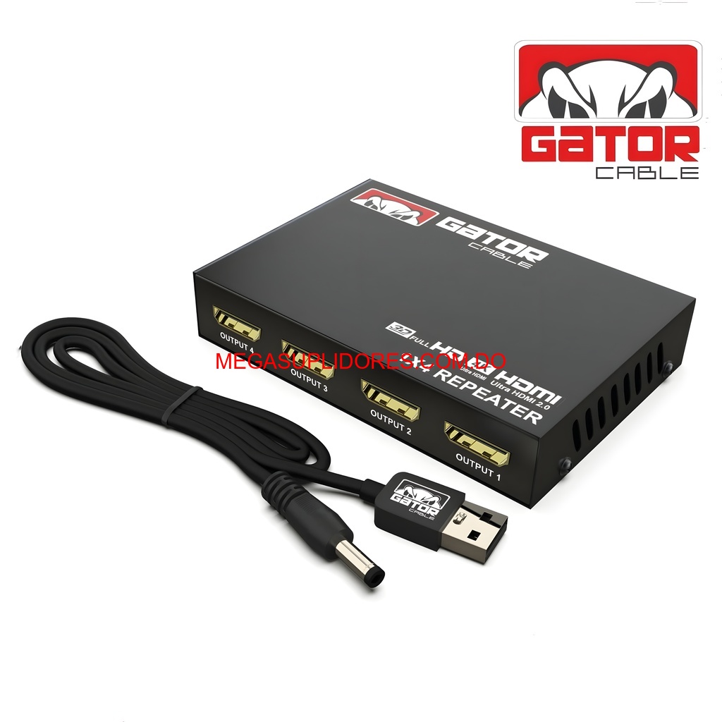  Splitter HDMI 1x4 – Duplicador de Pantalla Full HD 1080p 4 TV Foto 7304583-6.jpg