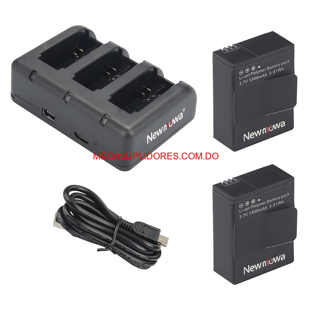  Cargador Baterías Cámara GoPro Hero 4 HD - Doble USB - AHDBT-401 Foto 7304590-4.jpg