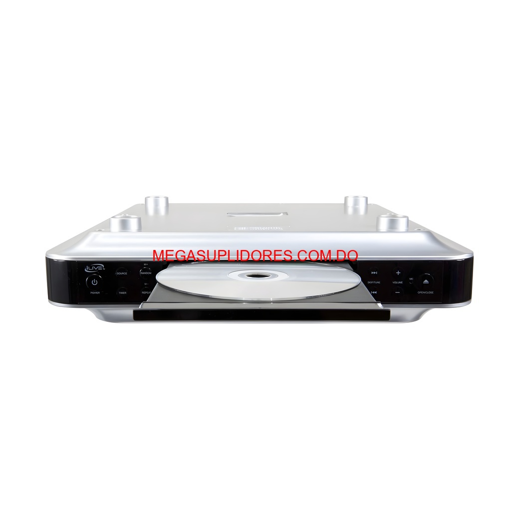  Sistema de Radio Bluetooth Reproductor CD FM Reloj - Control Remoto Foto 7304593-4.jpg